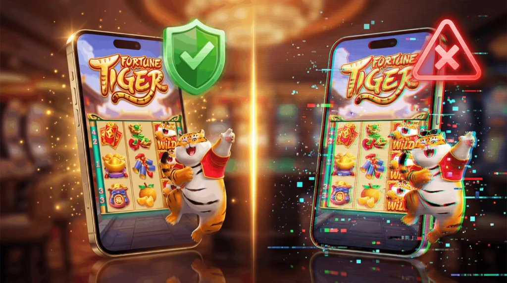 Jogo do Tigrinho Oficial: Como Identificar e Acessar com Segurança oficial vs falso